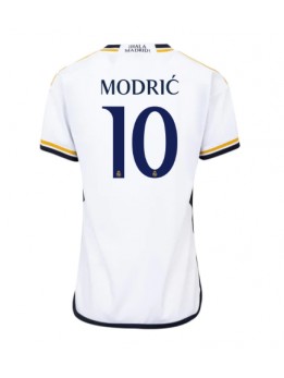 Real Madrid Luka Modric #10 Heimtrikot für Frauen 2023-24 Kurzarm